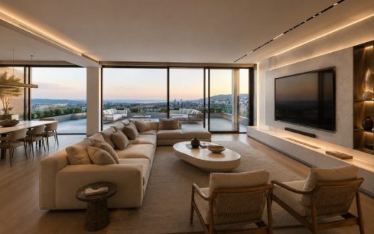 VOULA CENTER -DESIGN-LED DUBLEX PENTHOUSE WITH PRIVATE POOL